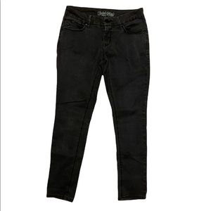 Faded Glory Black Skinny Jeans 8 Petite